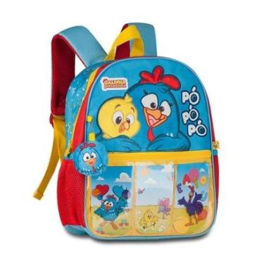 Imagem de Mochila Escolar Infantil Galinha Pintadinha Bolsa Crianças-Unissex