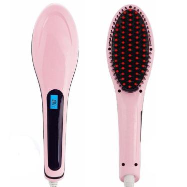 Imagem de Escova Alisadora Chapinha Eletrica Bivolt Com Lcd