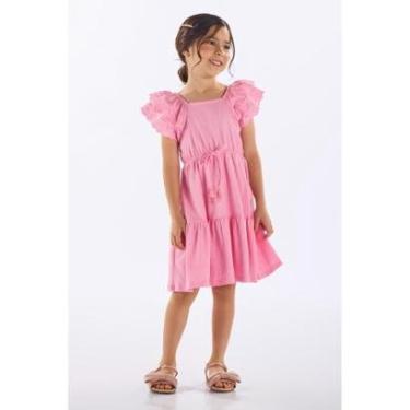 Imagem de Vestido Infantil Algodão e Elastano Up Baby-Feminino