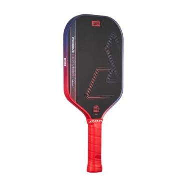 Imagem de JOOLA Perseus Heat Vision 16 mm Pickleball Paddle – Superfície texturizada de fibra de carbono para spin – Película SK para vibração reduzida – Aprovado pela USAP – habilitado para chip NFC