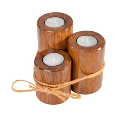 Imagem de Suporte Castiçal Para Velas Rechaud Candelabro Decorativo