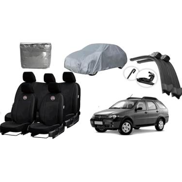 Imagem de Capa de couro +Capa de cobrir + Limpador de para - brisa -Fiat weekend 06-12