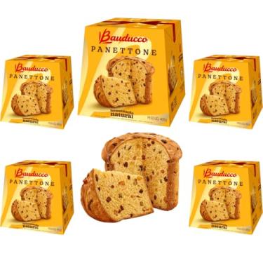 Imagem de KIT 5 Panettone Frutas Cristalizadas 400g