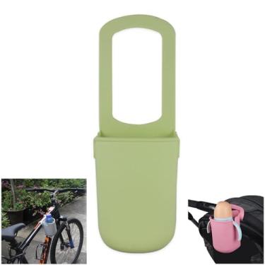 Imagem de Suporte de copo de carrinho de bebê, suporte de silicone para carrinho de bebê, suporte de garrafa de água de bicicleta, suporte de garrafa removível, suporte de copo portátil universal para uso ao ar