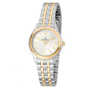 Imagem de Relógio CHAMPION feminino analógico bicolor CH24955B