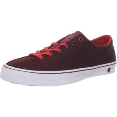 Imagem de K-SWISS Tênis Clean Laguna T VNZ, Tawny Port/Vermelho ardente, 41