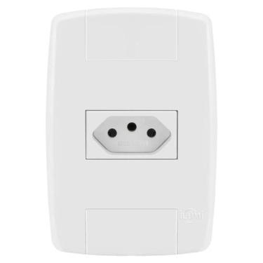 Imagem de Conjunto 1 Tomada 10A - Ilumi Lev - 87140