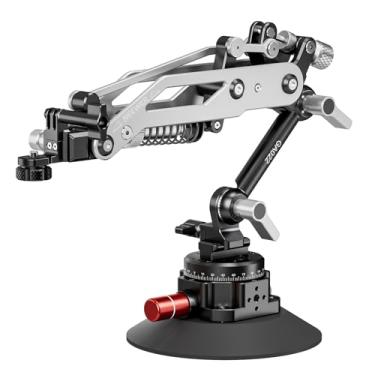 Imagem de NEEWER Suporte de carro com ventosa a vácuo para câmera de ação com braço hidráulico, trilho NATO, compatível com DJI Osmo Pocket 3 Insts360 X5 X4 X3 Hero suporte adaptador, carga máxima de 500 g