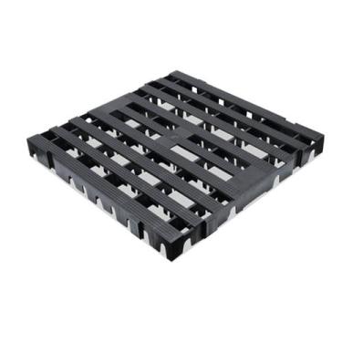 Imagem de 1 Piso Plástico Modulável Palet 50X50 Estrado Preto - BW Plásticos