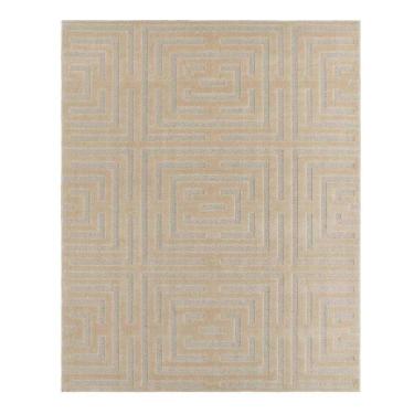 Imagem de Tapete Realce Eden 60 Areia 0,50x1,00m - J Serrano