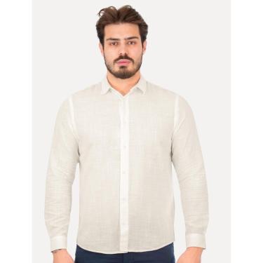 Imagem de Camisa Colcci Masculina Relax Logo Off-White-Masculino