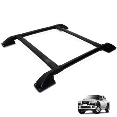 Imagem de Rack Bagageiro Teto Ranger 1998 a 2012 Tubolar Preto