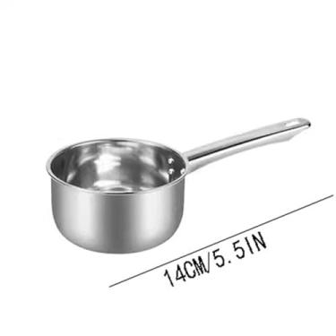 Imagem de Concha de sopa Colher de água em aço inoxidável, concha, cabo longo, panela sopa flutuante(Pequeno)