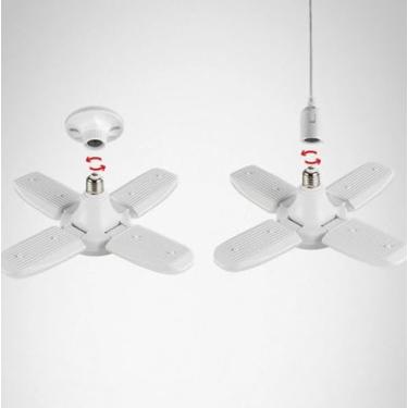 Imagem de Lâmpada Multi Ângulos 60W LED – Articulada, Ajustável e Econômica para Ambientes Amplos – Luz Branca Fria