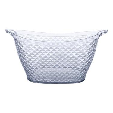 Imagem de Champanheira Balde Bebidas e gelo em acrílico transparente