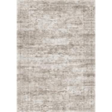 Imagem de Tapete de corredor largo 10 x 25: corredores laváveis de 3 metros para sala de estar, quarto, cozinha - Tapete floral vintage macio antiderrapante resistente a manchas (marrom/bege, 4 x 10)