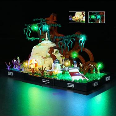 Imagem de LED Light Kit Compatible with Lego Dagobah Jedi Training Diorama 75330 Building Kit for Adults, Classic Version Lighting Compatible with Lego 75330 Dagobah (No Model)