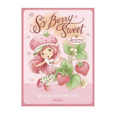 Imagem de Bloco de Papel De Carta Com Aroma Moranguinho 48 Folhas Animativa