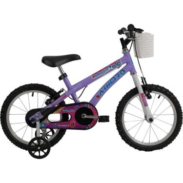 Imagem de Bicicleta Infantil Aro 16 Athor Baby Girl Feminina Com Rodinha-Unissex