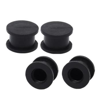 Imagem de Kit de reparo de bucha de cabo de câmbio de transmissão automática 4 peças - compatível com Audi e VW Bora (2008-2015), Tiguan (2013) - Peça # 09G321397A preta