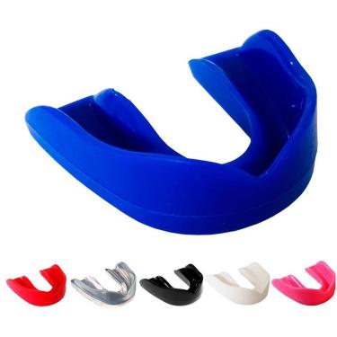 Imagem de Protetor Bucal Básico Simples Moldável Spank - Azul-Unissex
