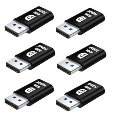 Imagem de FUERAN DP-4K60HZ DisplayPort Headless Ghost Display Emulador para PC DP Displayport Ficha Ficha Headless 1080@120Hz-3840x2160@60hz FHD-Display Port Ficha falsa (DP-4K-60Hz-6P)