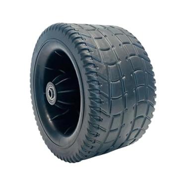 Imagem de IEUDNS Roda de Carrinho de Mão à Prova de Furos, Pneu Sólido de 7 Polegadas, Rodízio para Carrinho de Camping, Churrasqueira, Cortador de Grama, Carrinho de, Estilo E