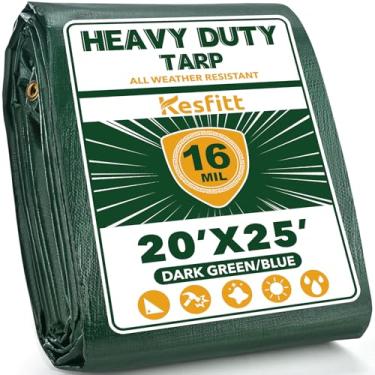 Imagem de Lonas resistentes à prova d'água com ilhós a cada 59,9 cm, lona de plástico 420D grossa, resistente a UV, resistente a rasgos e desbotamento, bordas reforçadas para barraca de acampamento de piscina