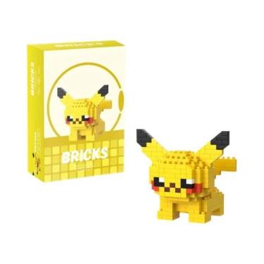 Imagem de Blocos De Montar Gengar Charizard Pikachu Pokémon Modelo De Brinquedo 