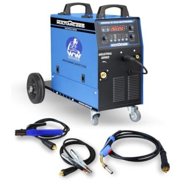 Imagem de Máquina de Solda Inversora Multiprocesso Multiarc 265, Mig, Spot Mig, Tig e Mma 220V Monofásica WWSoldas