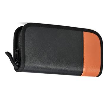 Imagem de Snsowed Bolsa para Iscas de Pesca, Bolsa Voadora Com Selo EVA, Material de Couro Resistente, Design Fácil de Abrir, para Acesso Rápido Ao Seu Equipamento de Pesca (L)