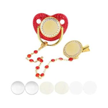 Imagem de Prendedor De Chupeta Para Bebê Recém-Nascido, Mordedor Para Crianças, 