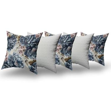 Imagem de Almofadas Decorativas 5 Unidades Com Ziper e Refil Silicone - RT, KAST