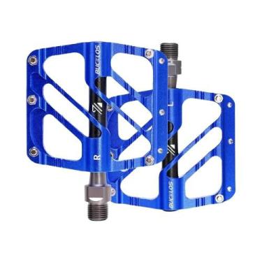 Imagem de Pedal De Bicicleta Em Liga De Alumínio CNC Antiderrapante Com 3 Rolame