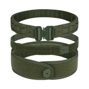 Imagem de Cinto Tático De Liberação Rápida 3 Em 1 MOLLE Para Combate E Tiro Com 