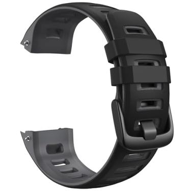 Imagem de GANYUU Correias para Garmin Instinct Pulseiras de Substituição de Silicone Esportivo Pulseira Instincto/Esportes/Maré/Solar/Relógio Tático (Cor: Cor D, Tamanho: Para Maré Instinto)