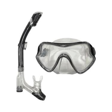 Imagem de QYQ-Máscara Profissional Snorkel Mergulho e Snorkel Goggles Set, Óculo