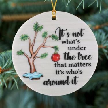Imagem de Ornamento de família presentes para mulheres e homens - Enfeites de Natal para decorações de árvore - Enfeites de família para mãe, pai, avó, avô, presentes para irmã, irmão, marido, esposa e amiga