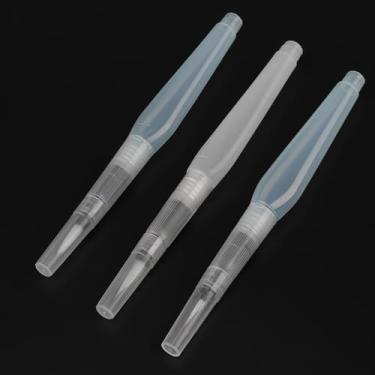 Imagem de Generic Conjunto de Caneta Pincel de água, Ferramenta Recarregável de Artesanato para Pintura Em Aquarela e Tinta de Caligrafia, Fácil de Usar para Artistas Iniciantes e Profissionais, 3 Peças