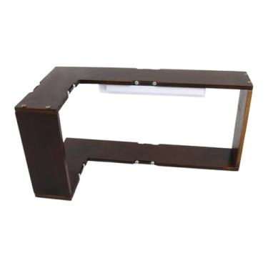 Imagem de Prateleiras de canto com luzes | Visor de iluminação de para economia de espaço | Prateleira de canto com iluminação LED | para familiares, amigos, estudantes, adultos, homens, mulheres, casa