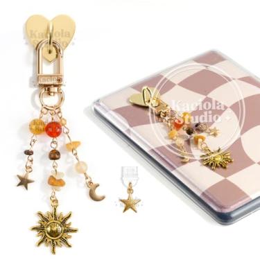 Imagem de Kaciola Correntes para Kindle, Boho Sun Pingente Bonito E-reader Pulseiras de Berloque para Telefone, Acessórios Presente para Leitores, Amantes de Livros, Mulheres, Homens, Berloques Compatíveis com