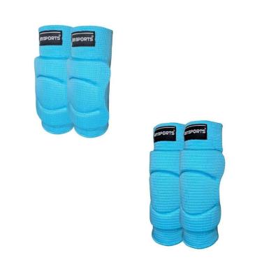 Imagem de Kit Joelheira Infantil + Cotoveleira Infantil-Unissex