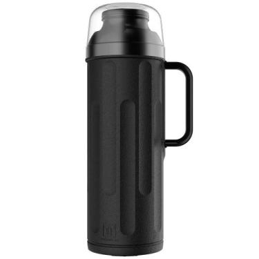 Imagem de Garrafa Térmica Termolar Personal 1 Litro Rosca 7020 Preta, Preto, 1L