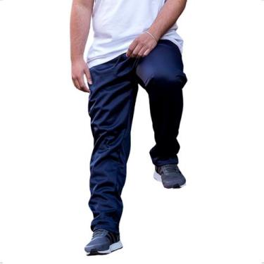 Imagem de Calça Jogger Plus Size Lisa Masculina Elástico na Barra 106 - KSC, G3,