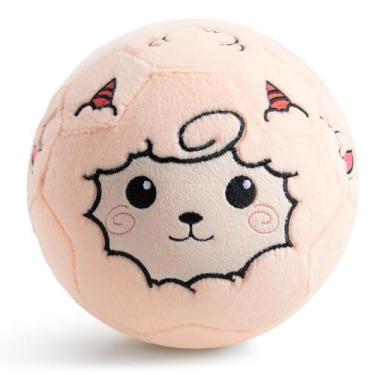 Imagem de VangeBow Peluche de Oveja Suave Balón de Fútbol para Interior