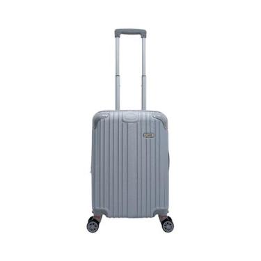 Imagem de Mala de Viagem Bordo Expansiva Rígida Rodinha Dupla Cadeado Avião mão 