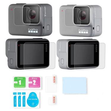 Imagem de Películas Vidro para Lente e LCD de GoPro Hero 7 White e Silver