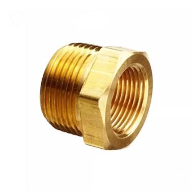 Imagem de Bucha de Redução Bronze 3/4 x 1/2 - Mk Metais - Mk METAIS 
