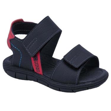 Imagem de Sandália Infantil Klin Tic Tac 171 Marinho/Vermelho-Masculino