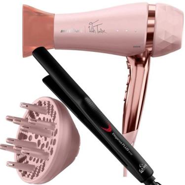 Imagem de Secador De Cabelo Britania Profissional 2100w Ions Tourmaline Tubi Com